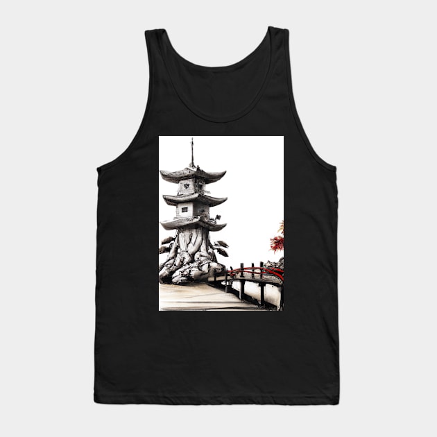 Japan tower bridge Tank Top by maxcode